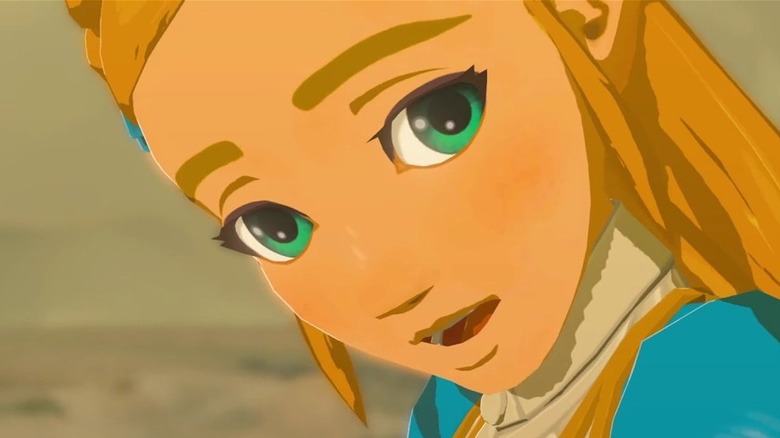 Zelda shocked face