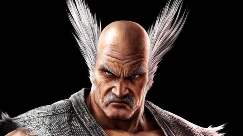 Tekken character wild hair