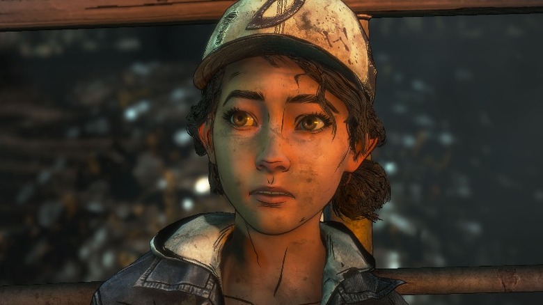 Clementine wearing a baseball cap