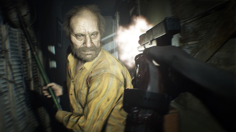 resident evil 7 jack baker gun