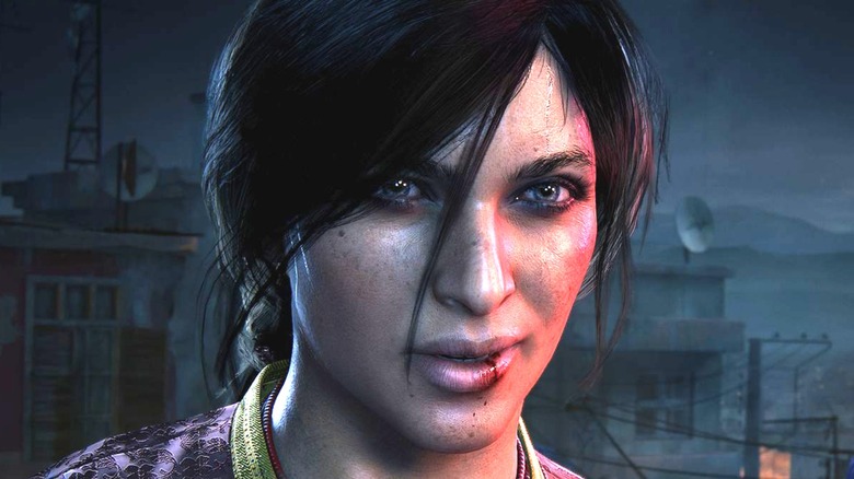 Chloe Frazer looking exhausted