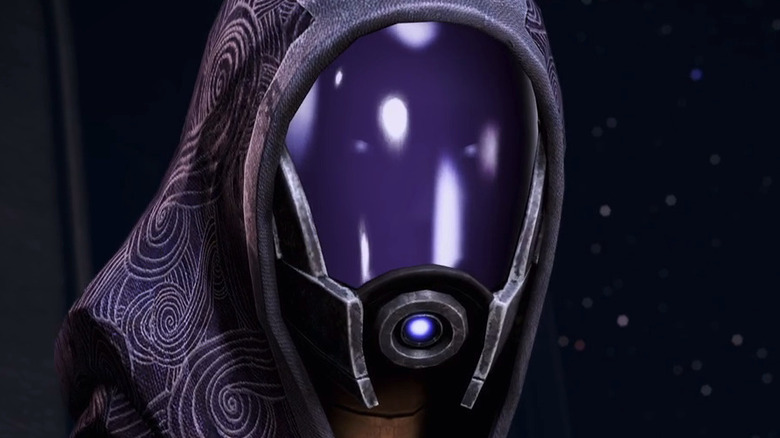 Tali looking at player