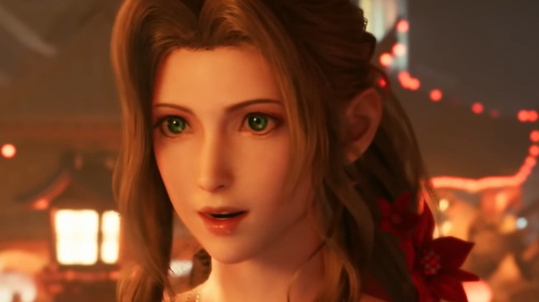 Aerith surprised face