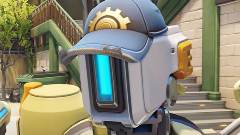 Overwatch 2 Bastion wearing hat