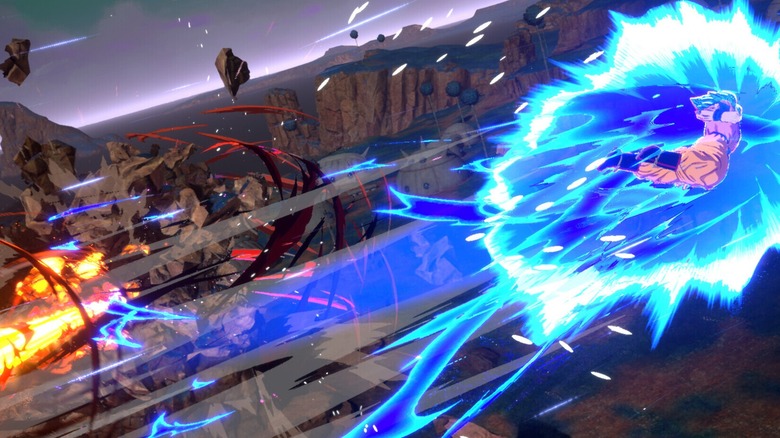 Sparking Zero character flying