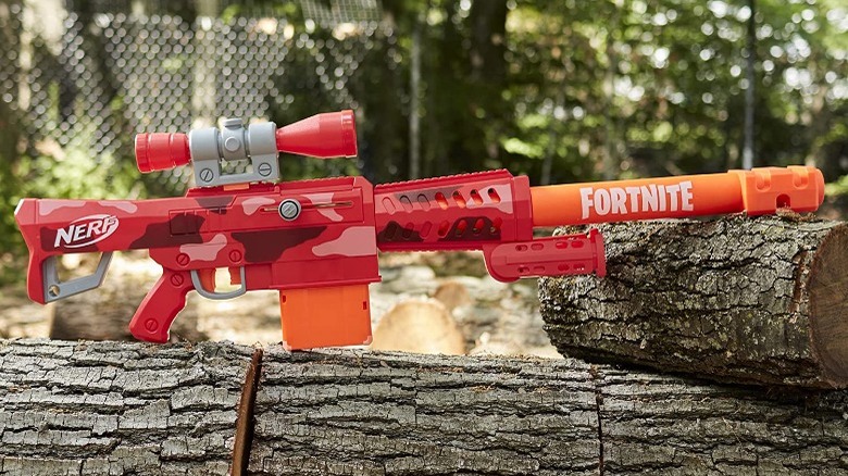 nerf fortnite heavy sr sniper rifle blaster
