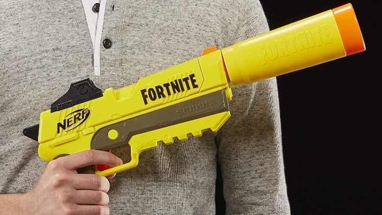 fortnite sp silenced pistol blaster nerf