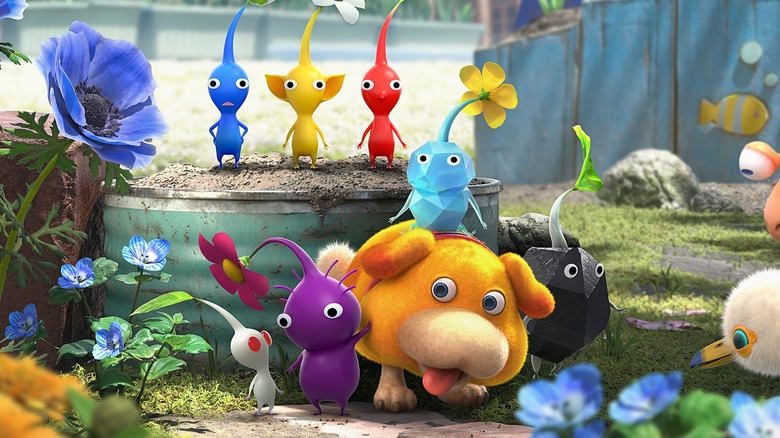 Pikmin with Oatchi