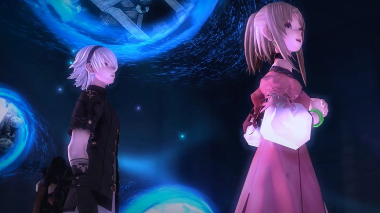 Fantasian Leo and Kina Portals