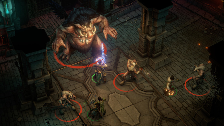 Pathfinder Wrath of the Righteous gameplay
