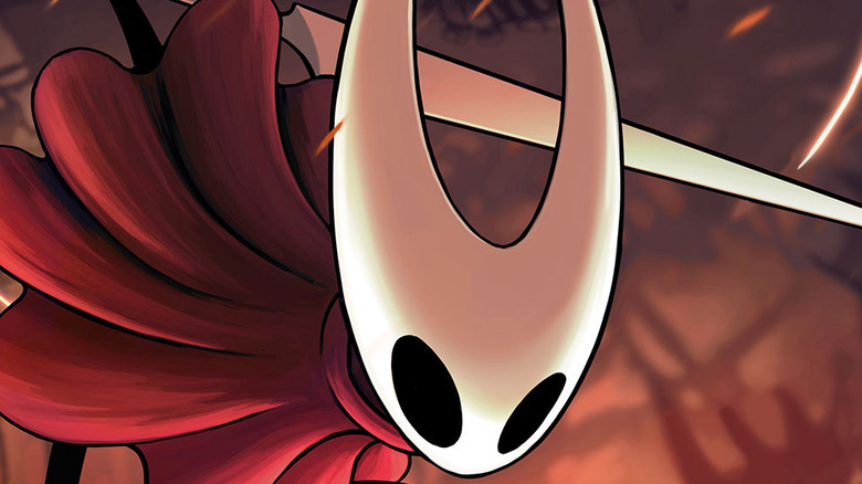 Hornet on Hollow Knight Silksong art