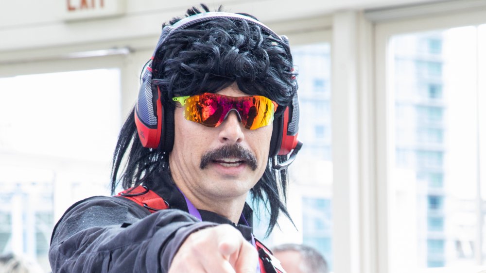 Dr Disrespect pointing