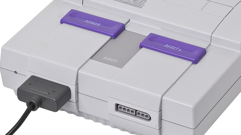 SNES power, reset, eject