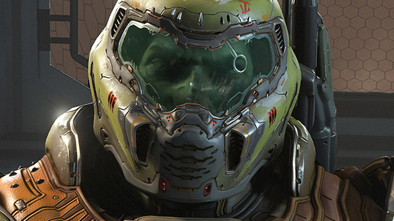 Doom Eternal Doom Guy close up