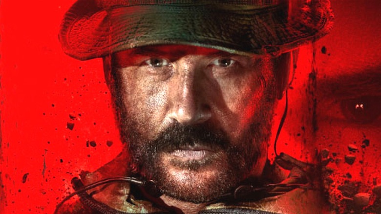 Captain Price wearing hat