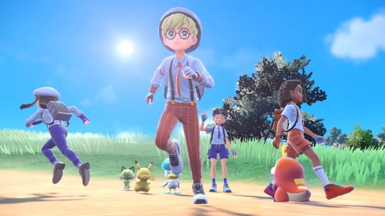 Characters and Pokemon parting ways