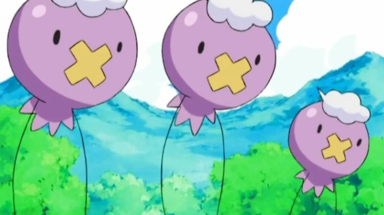 three Drifloon staring