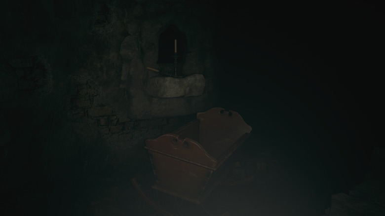 Empty cradle