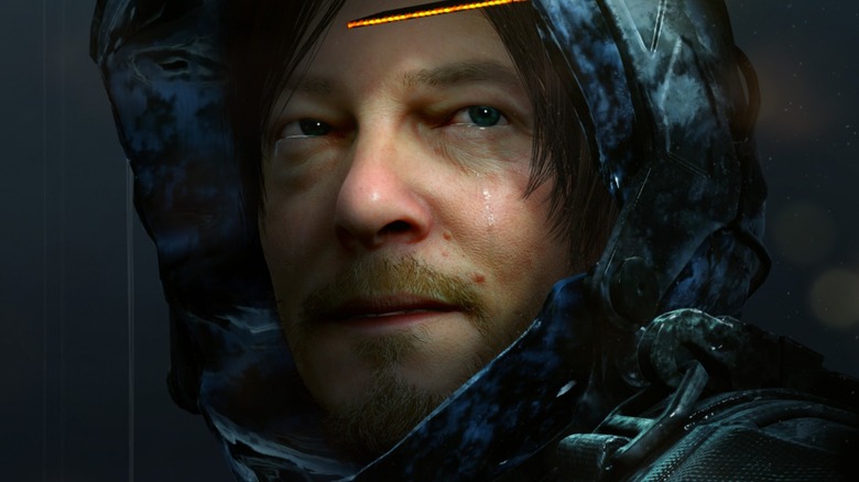 Death Stranding Sam in a hood