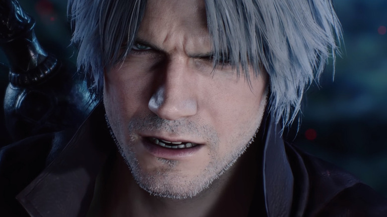 DMC 5 Dante glares