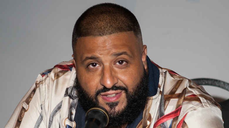 DJ Khaled on the mic