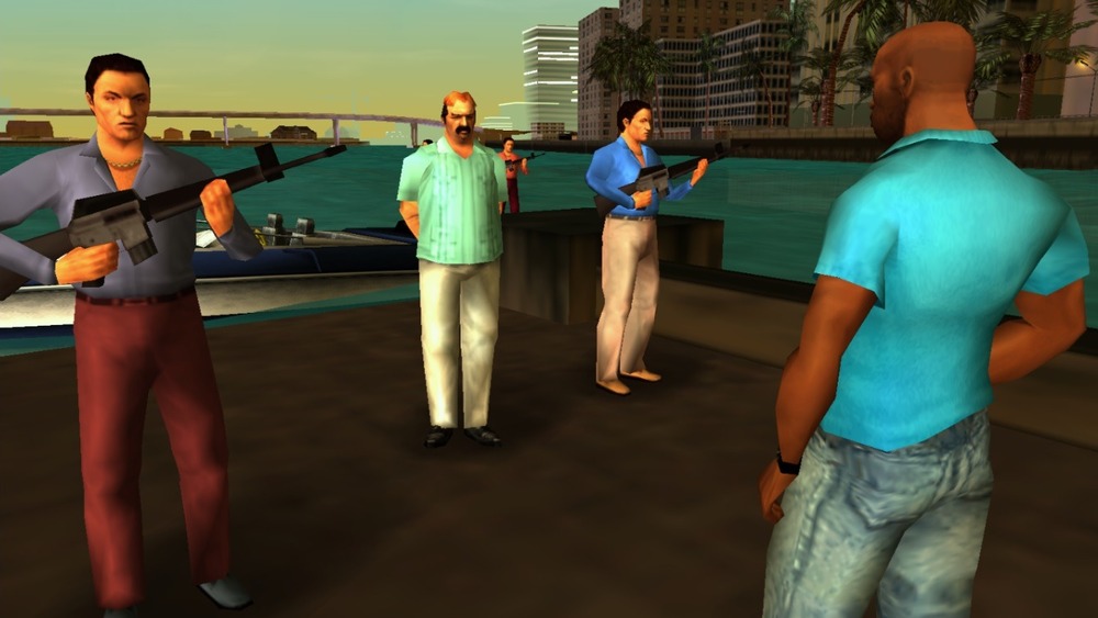 Victor confronts Gonzalez's crew