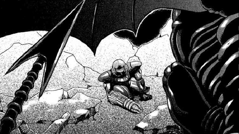 Samus vs. Ripley in the Metroid manga