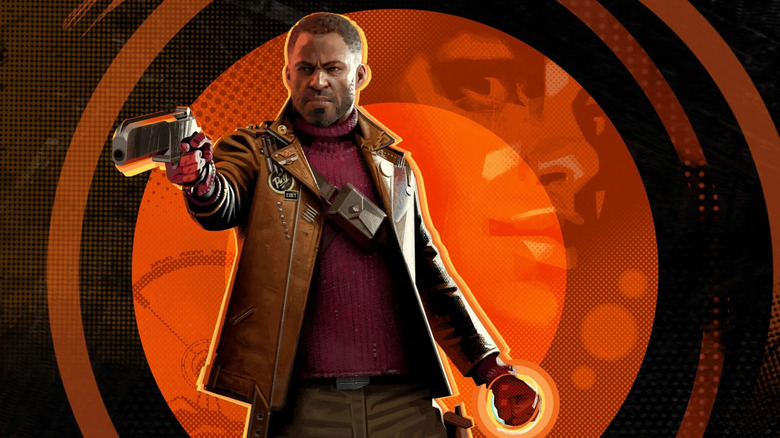 deathloop cole pointing gun