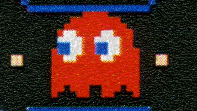 Paper Pac-Man red ghost