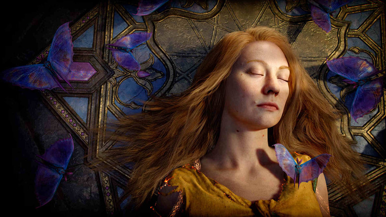 Faye lays at rest in God of War: Laufey