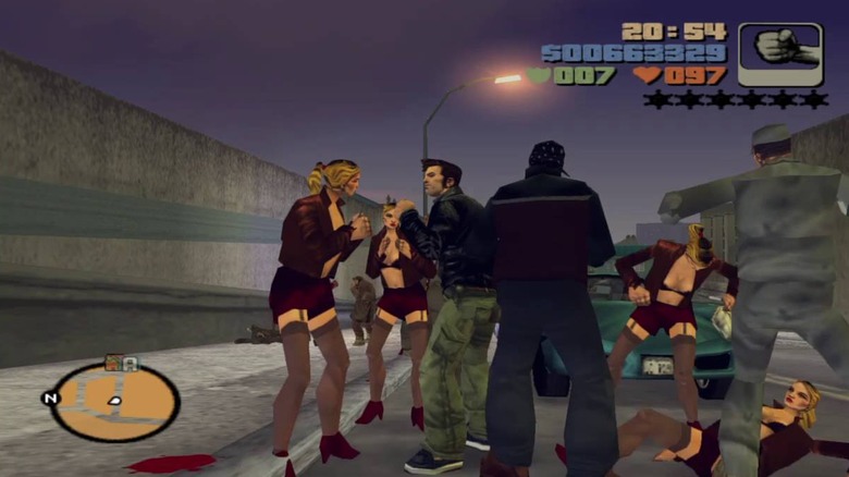 GTA 3 Pedestrian Riot