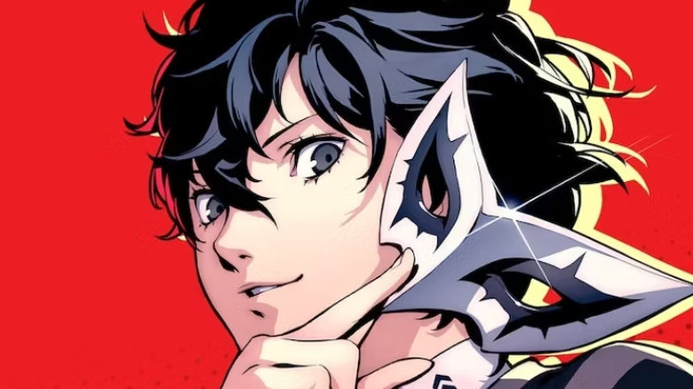 Persona 5 Joker close up