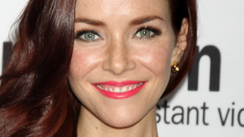 Annie Wersching at event