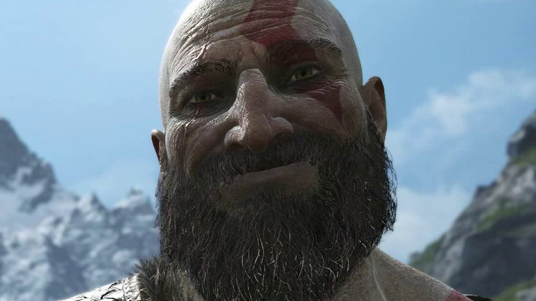 Kratos selfie smiles