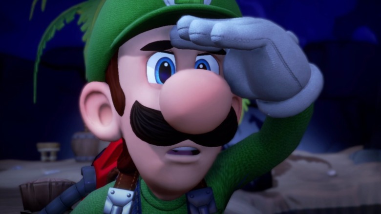 Luigi searching