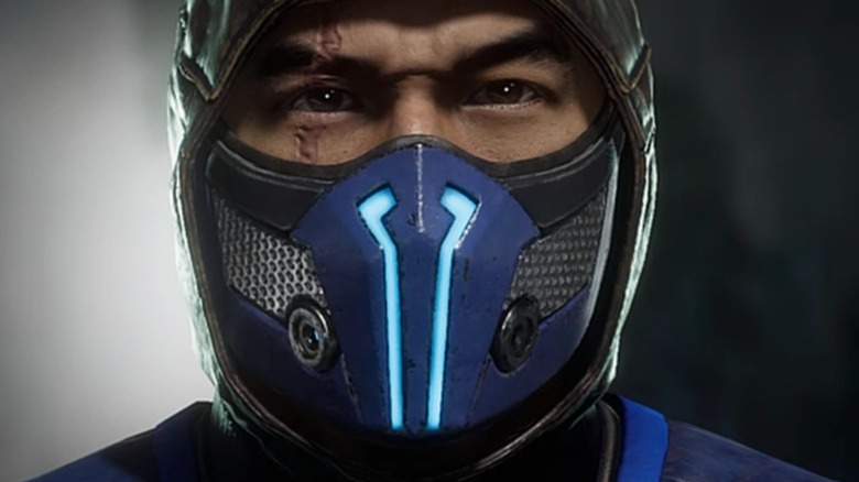 Sub-Zero wearing Reborn mask