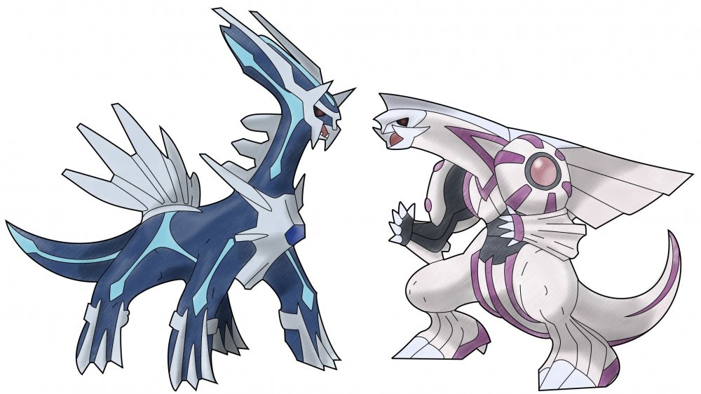 Dialga and Palkia from Pokemon Diamond and Pearl