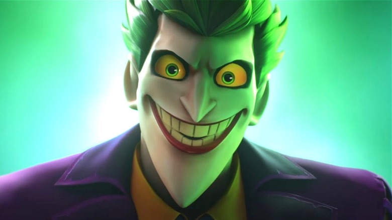 The Joker wide eyes