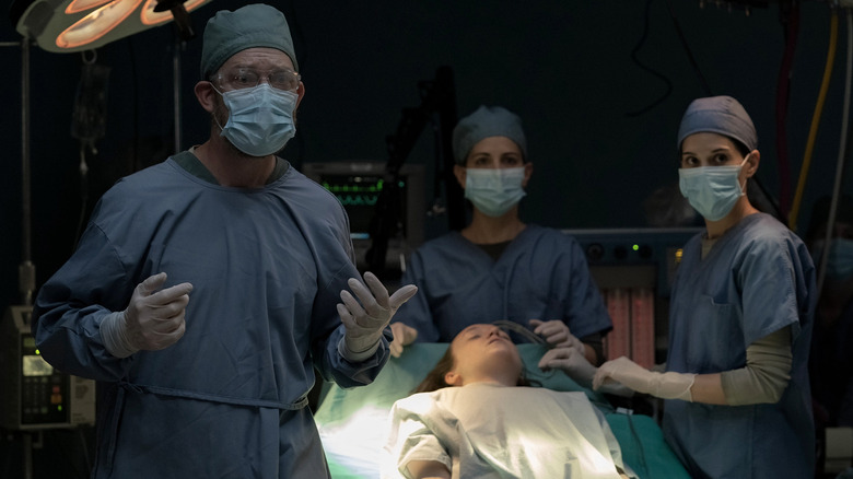 Jerry and nurses 