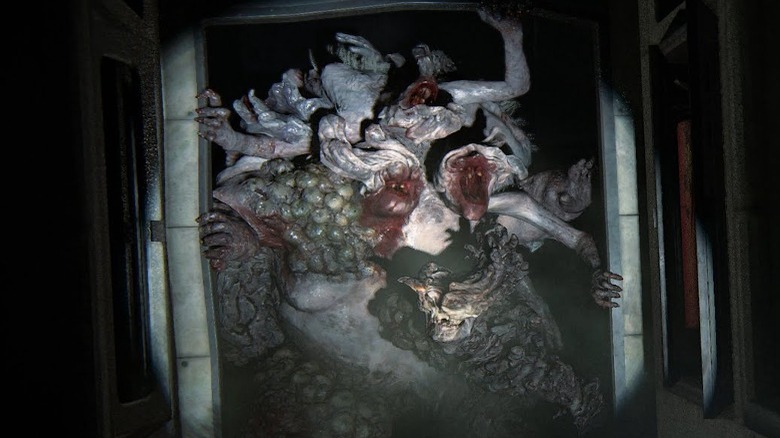 Rat King crawling through ambulance