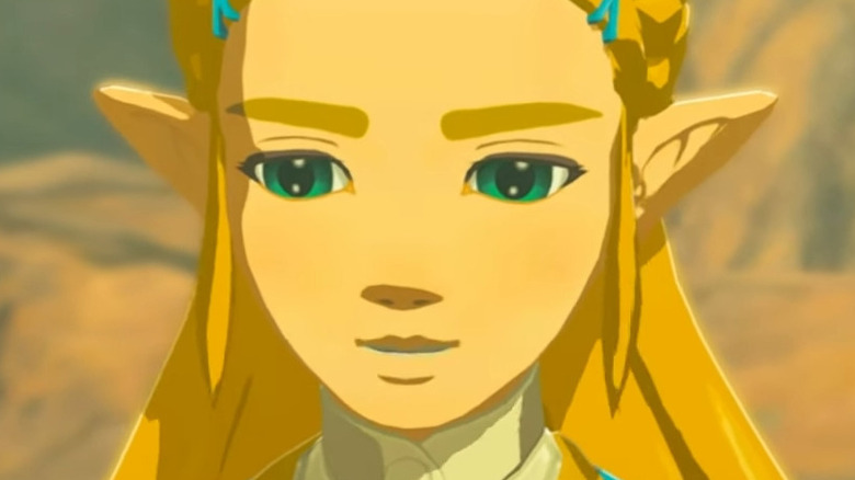 Zelda speaking in Breath of the Wild