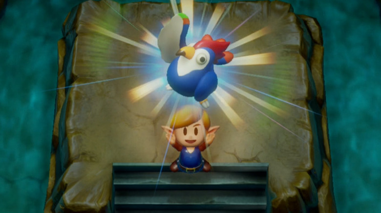Link and the Flying Rooster