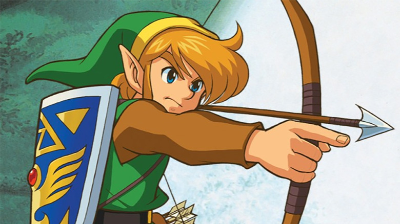 Link with a bow