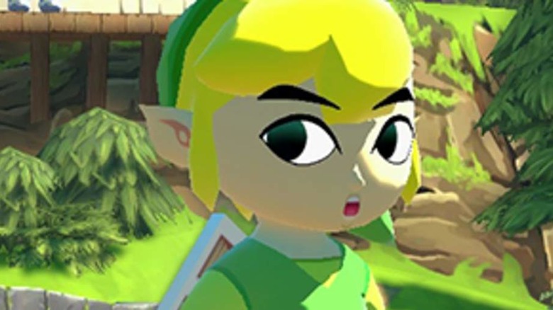 Wind Waker Link surprised