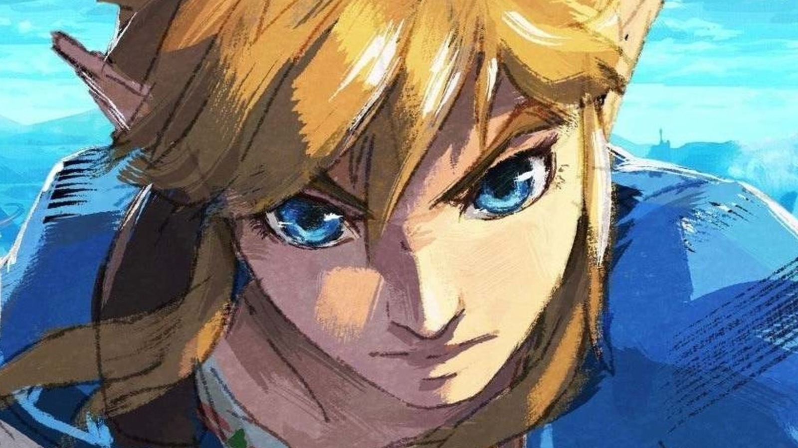 New Artwork Of Link In 'The Legend Of Zelda: Tears of the Kingdom