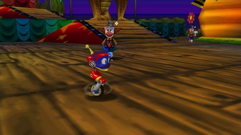 Rocket: Robots on Wheels Rocket with clowns