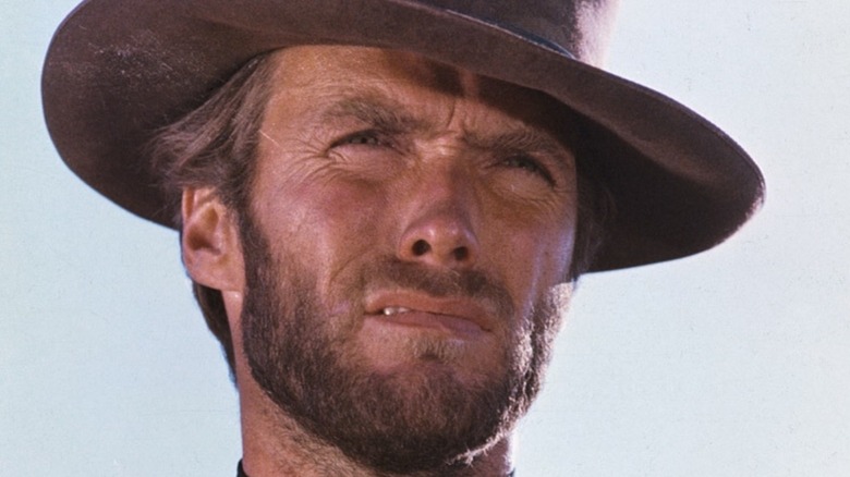 Clint Eastwood staring menacingly