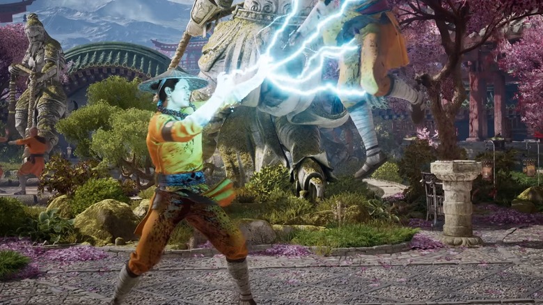 Raiden lightning attack