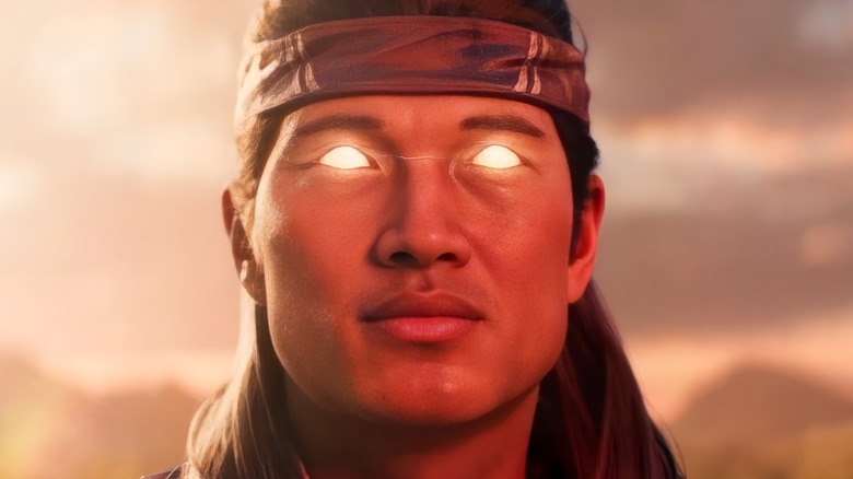 Liu Kang eyes glow