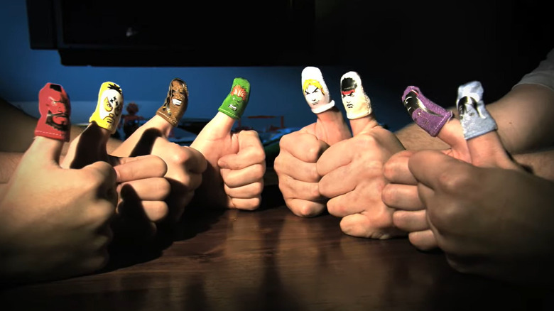 Super Thumb Fighters in action